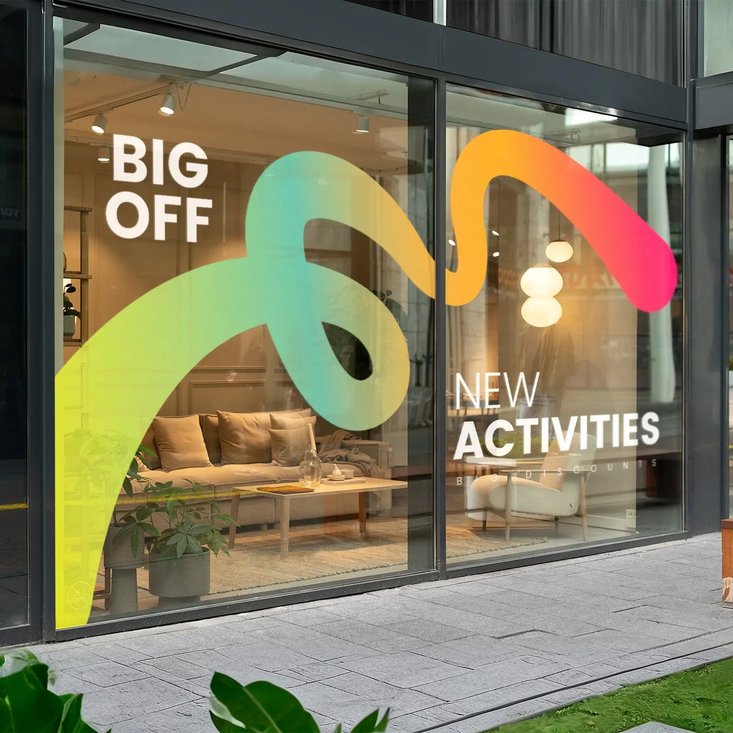 Custom Window Stickers-SPU RacetopPrint