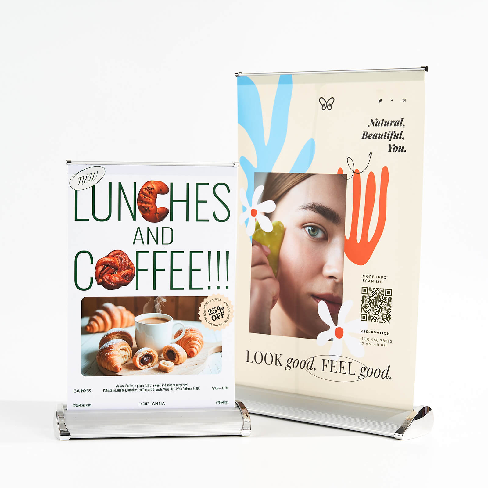 Tabletop Retractable Banners