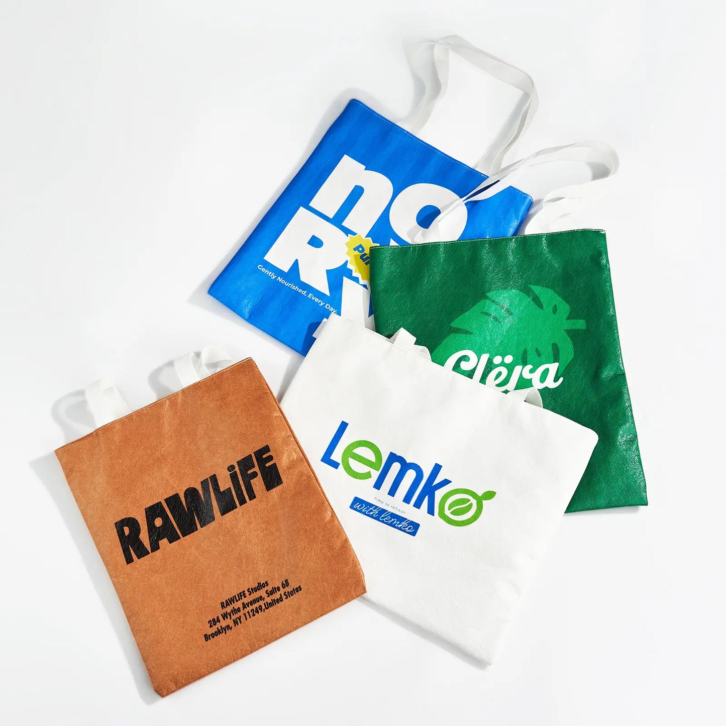 Custom Tyvek Shopping Tote Bags