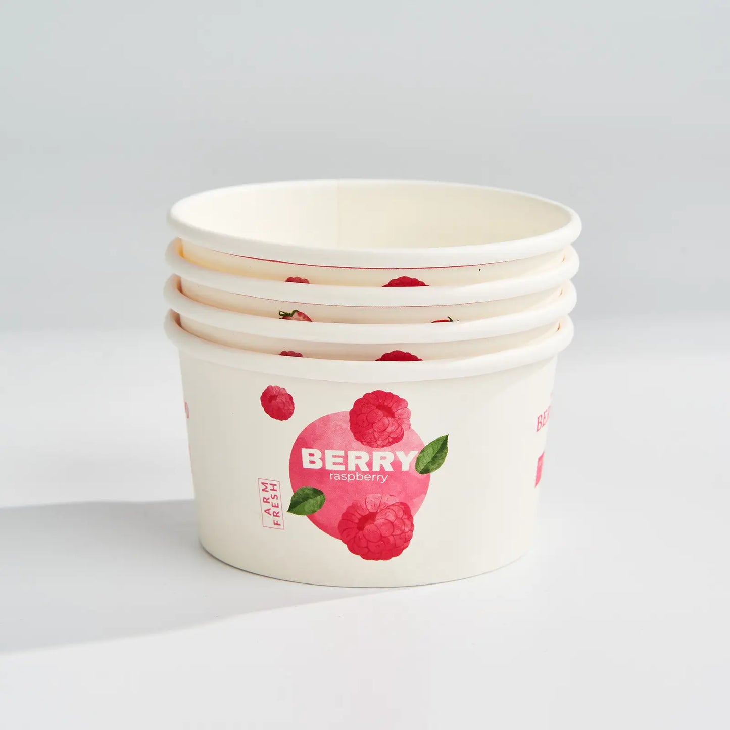 6 oz Custom Recyclable Ice Cream & Yogurt Cups