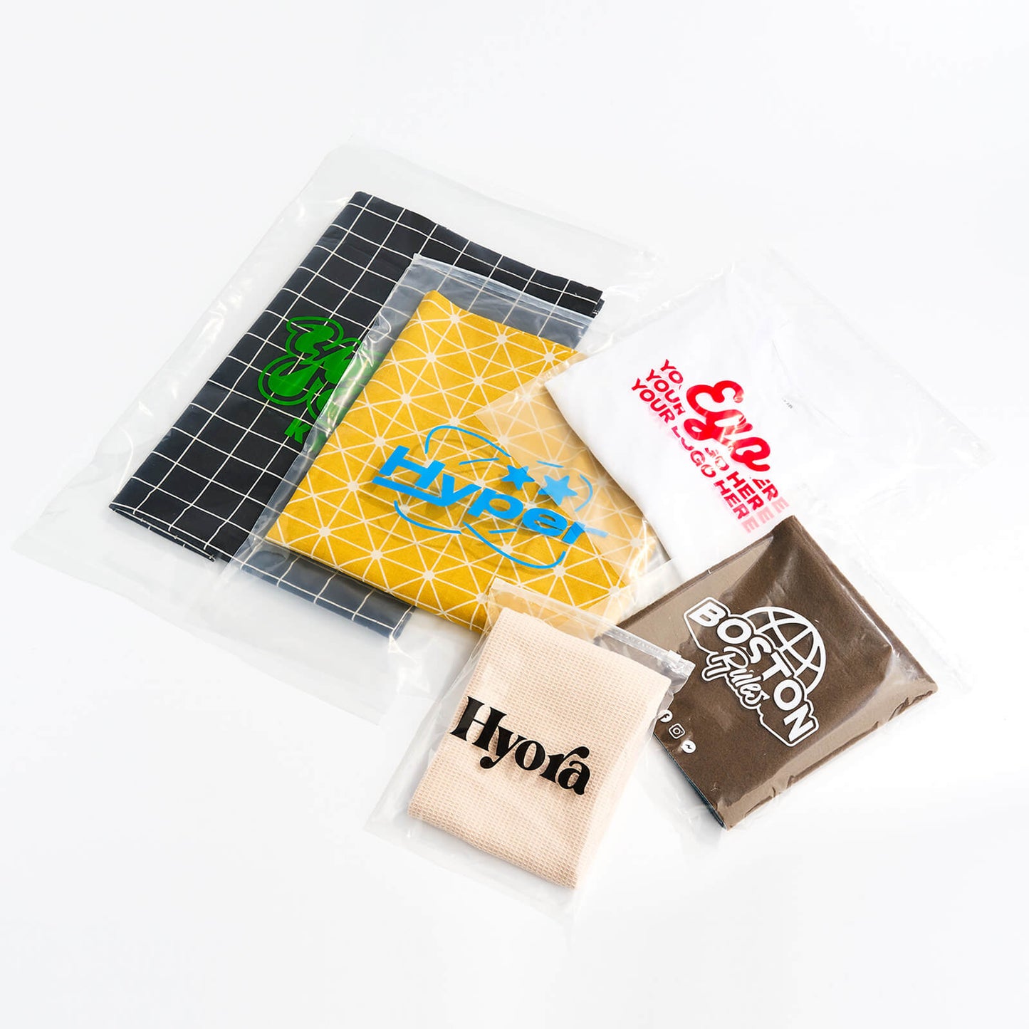 Custom Clothing Zipper Bags