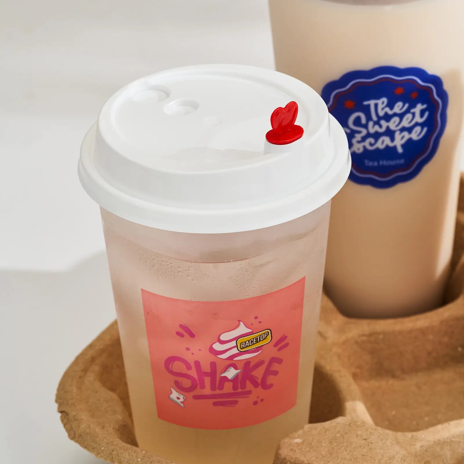 Lids For 17/22 oz Plastic PP Cold Cups