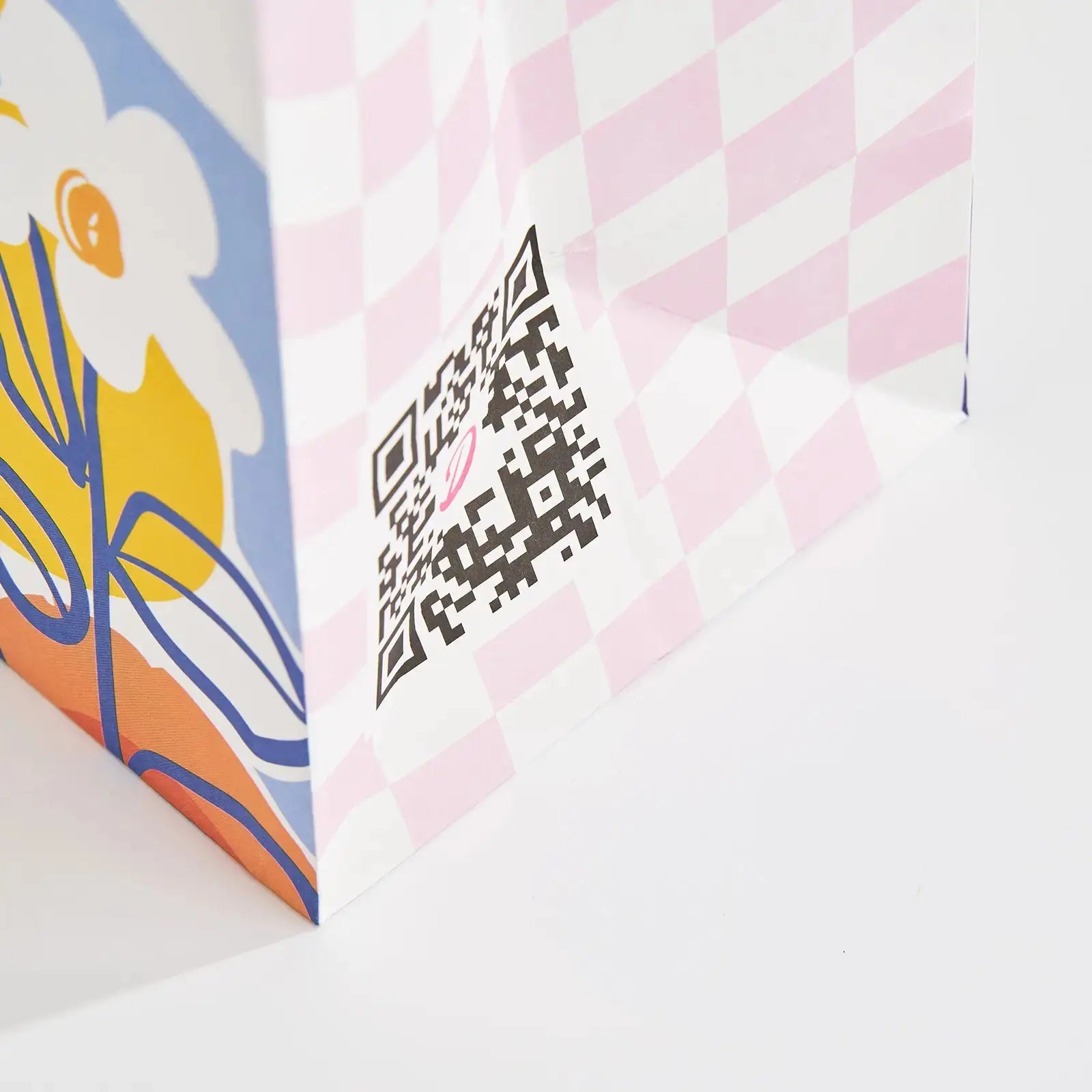 Custom 4-Side Printing Shopping Bags---Leaf & Grain RacetopPrint