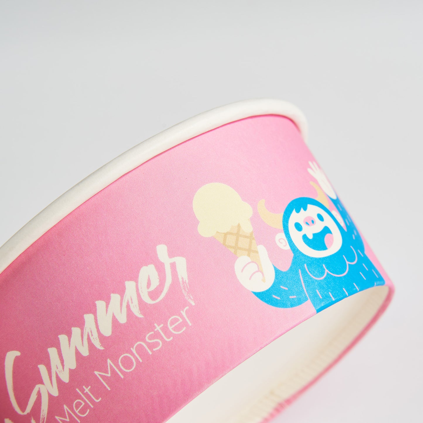 12 oz Custom Recyclable Ice Cream & Food Cups