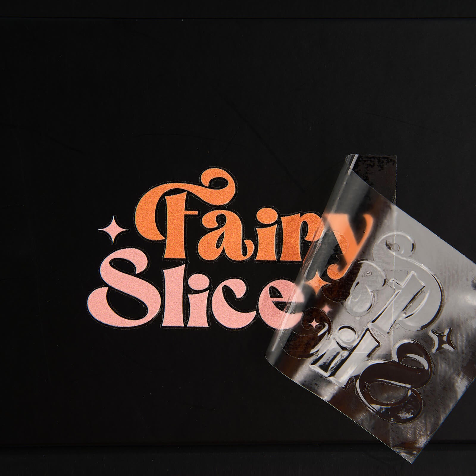 UV DTF Lettering Transfer Stickers