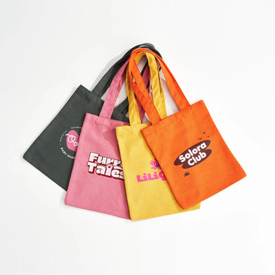 Custom Colored Canvas Tote Bags