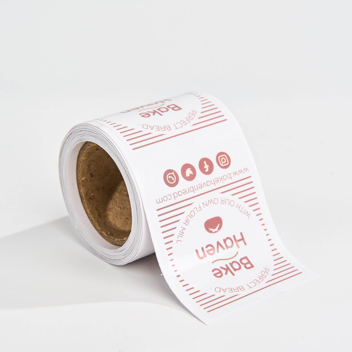 Clear Roll Labels