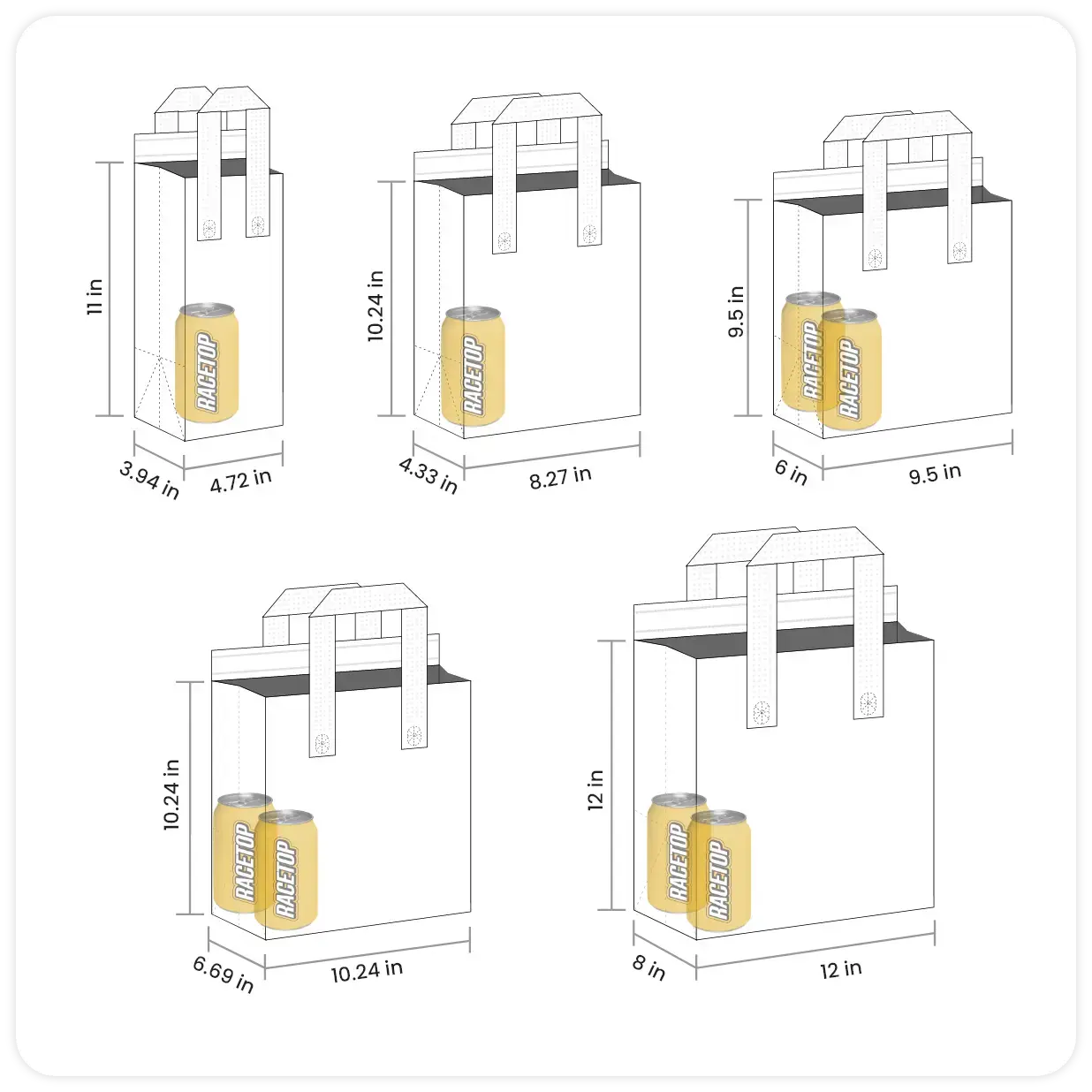 Custom Insulated Cooler Bags