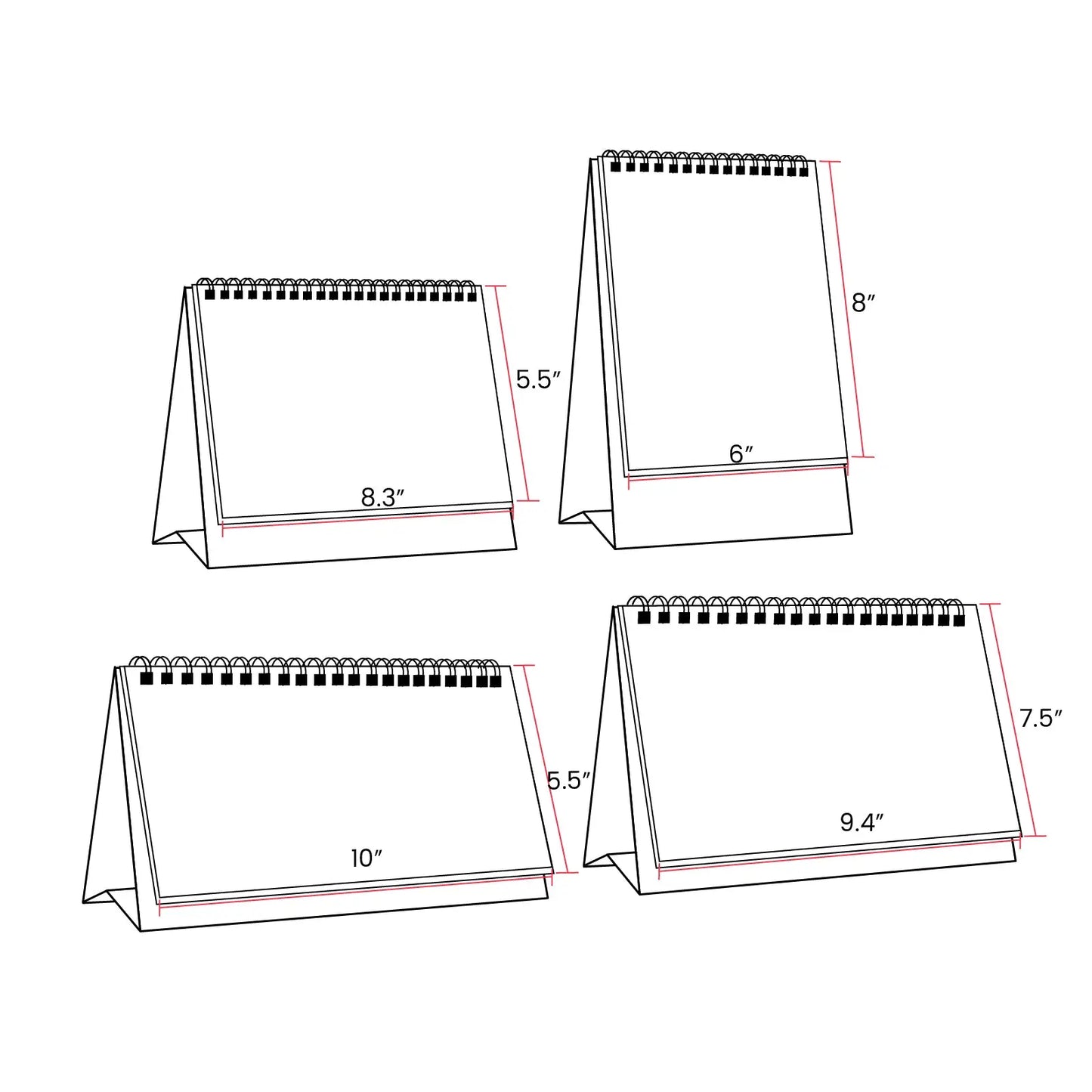 Custom Desk Calendars-SPU RacetopPrint