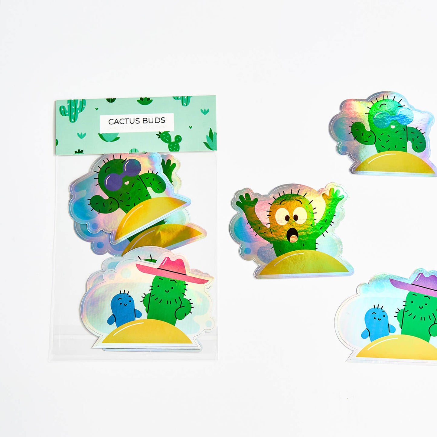 Holographic Header Sticker Packs