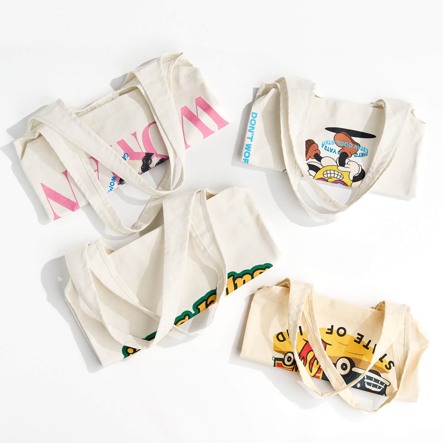 Custom Canvas Vest Shopping Bags