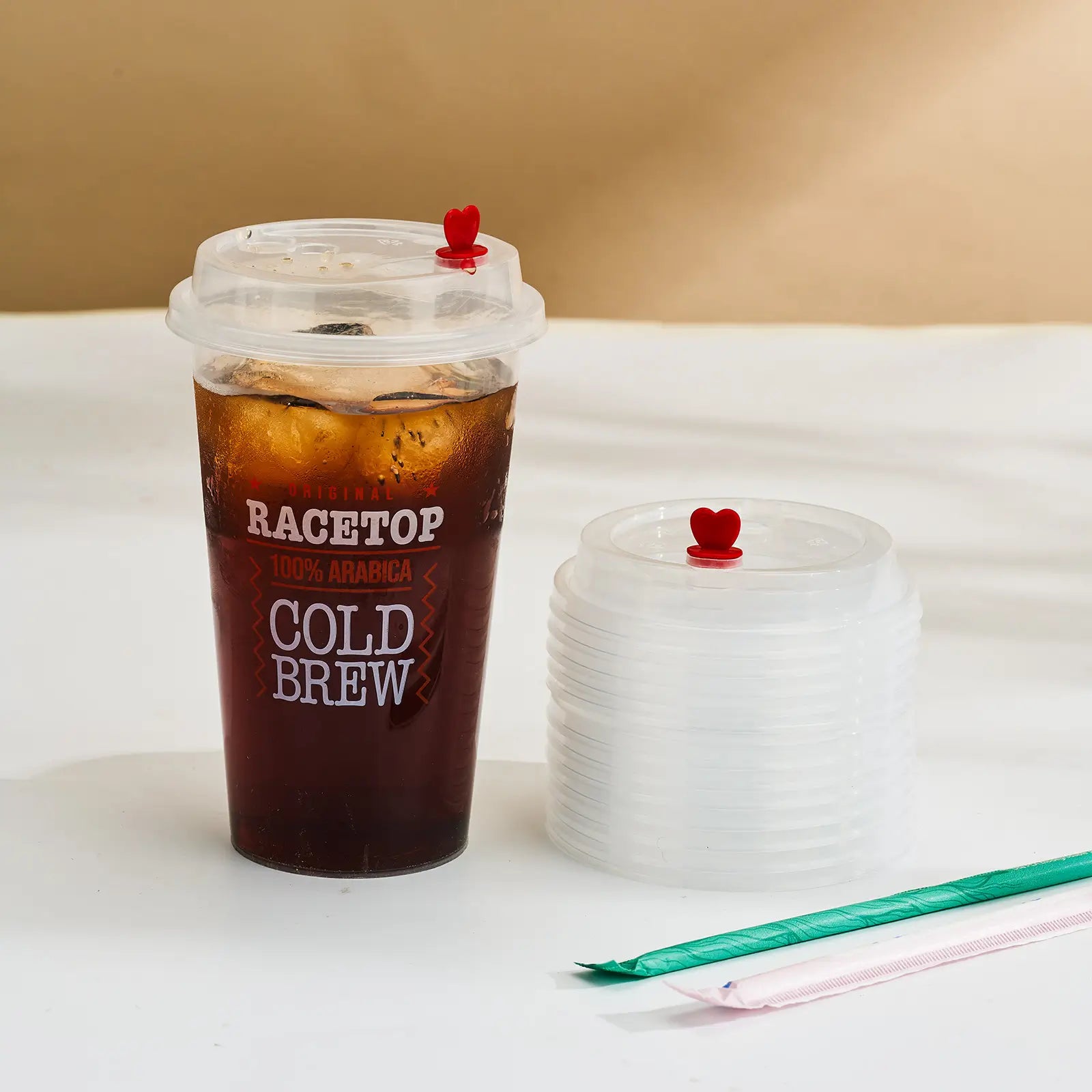 Lids For 17/22 oz Plastic PP Cold Cups