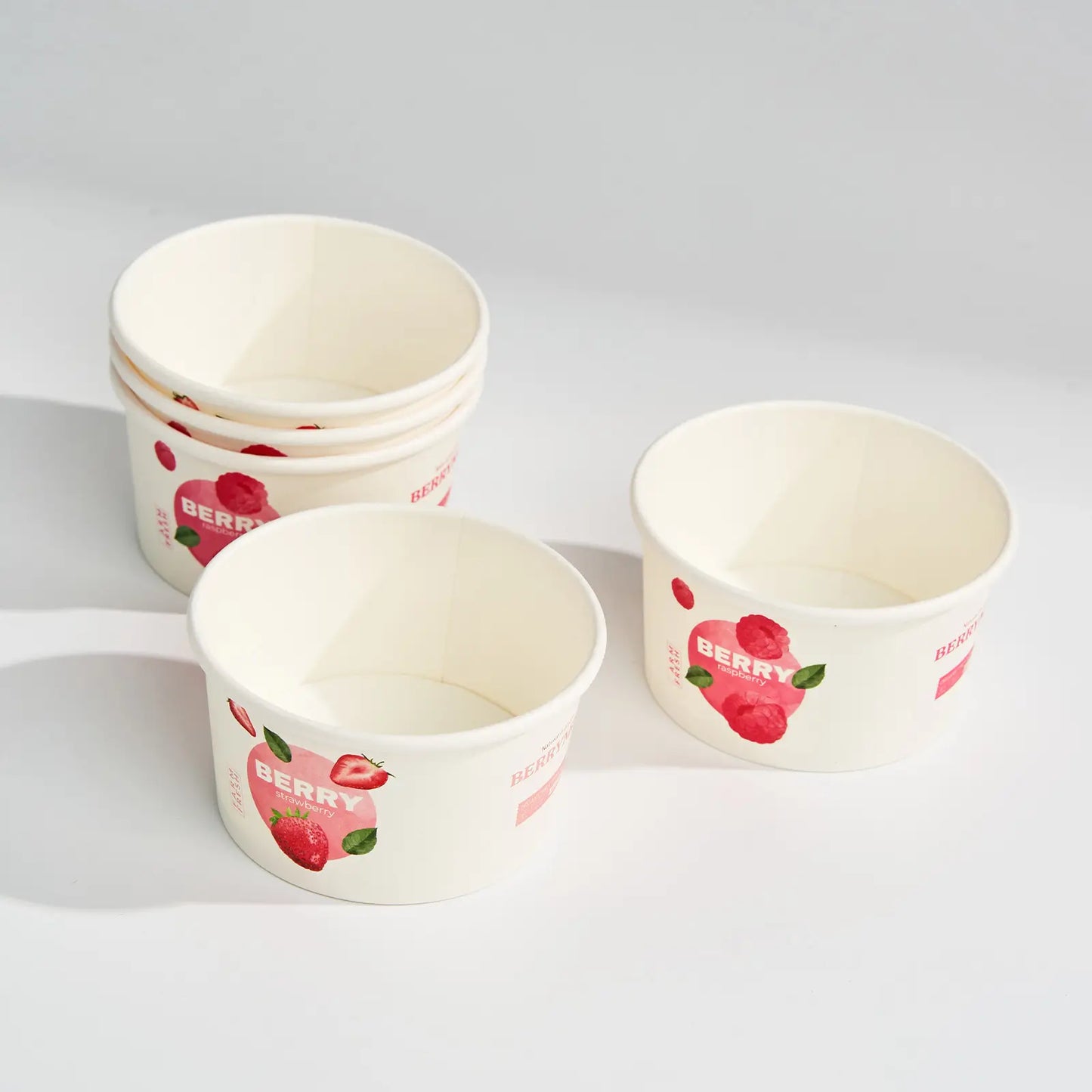 6 oz Custom Recyclable Ice Cream & Yogurt Cups