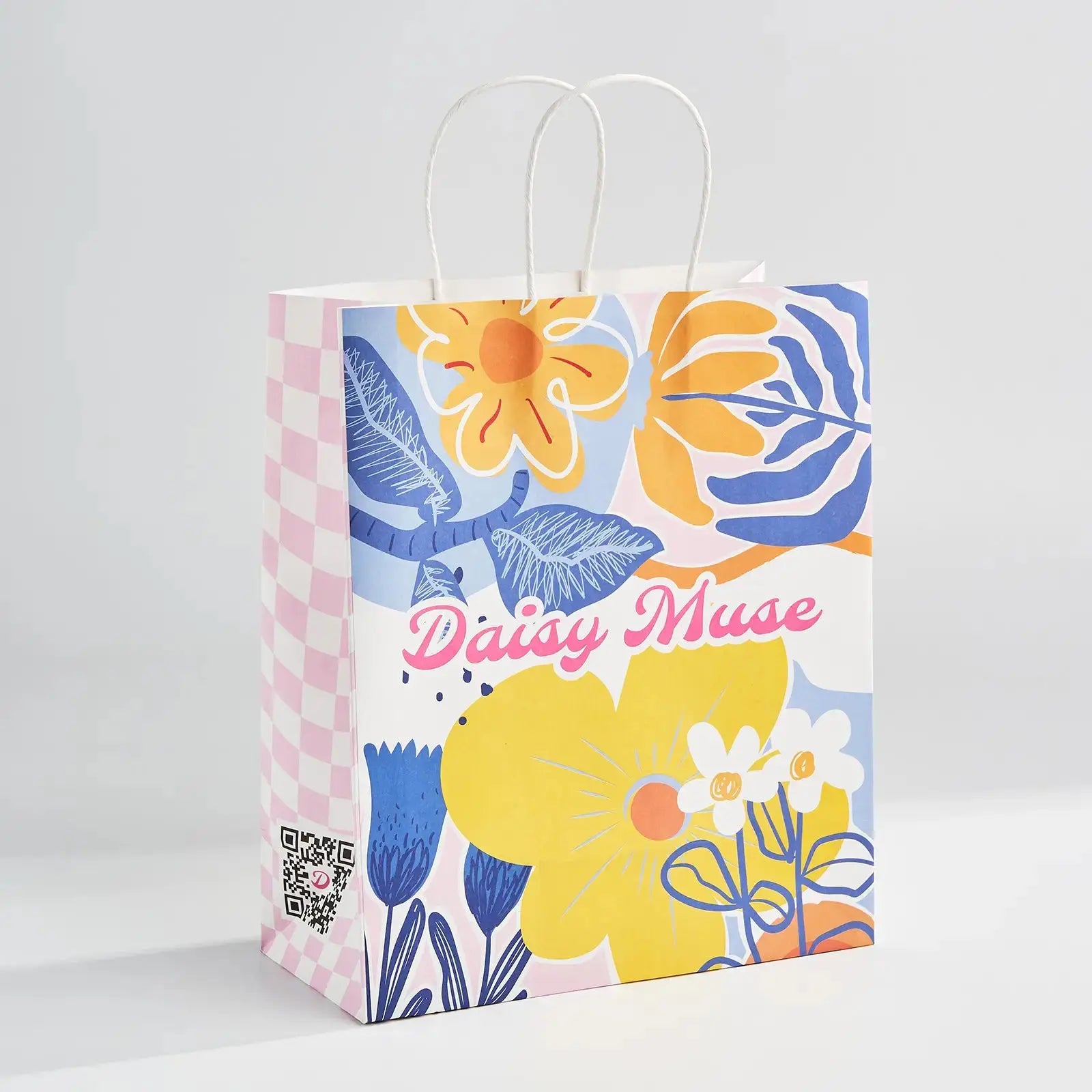 Custom 4-Side Printing Shopping Bags