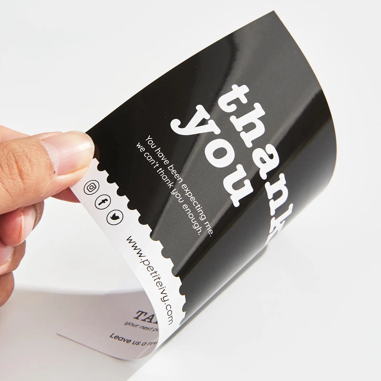 Custom Thank You Card