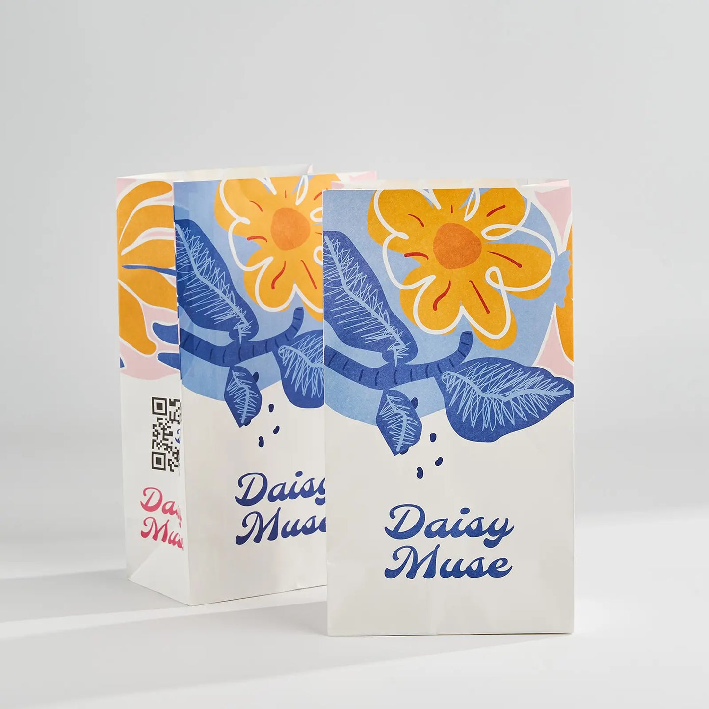 Custom 4-Side Printing Grocery Bags