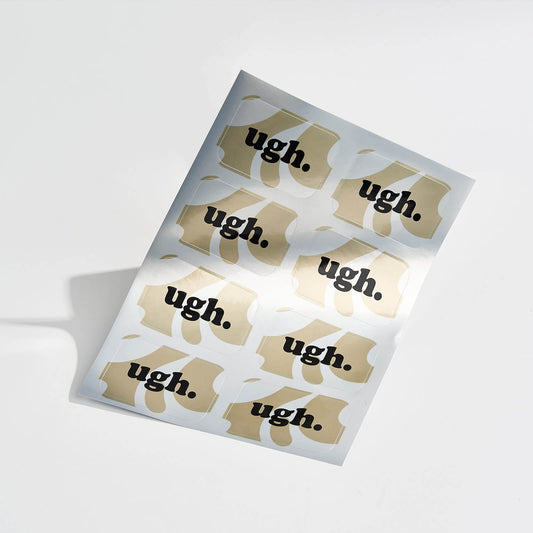 Silver Metallic Sheet Labels