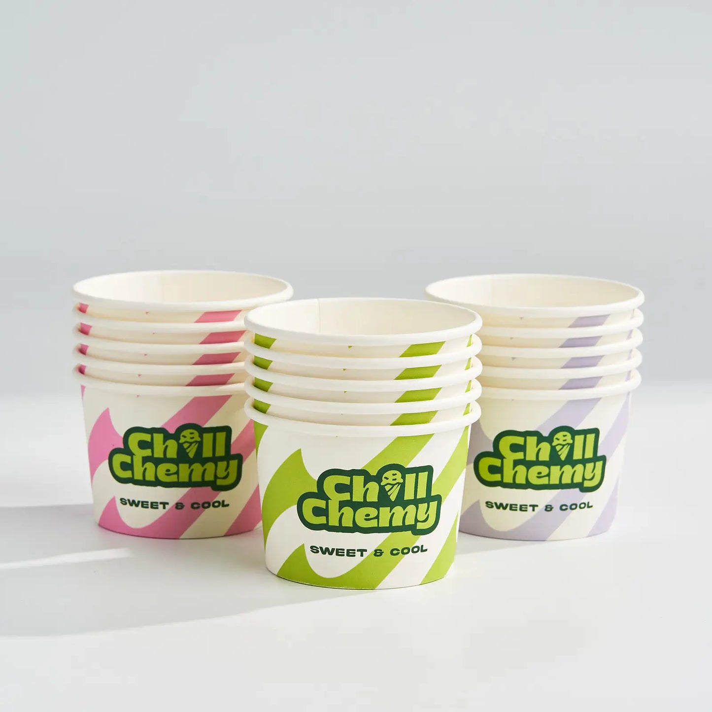 3 oz Custom Recyclable Ice Cream & Yogurt Cups