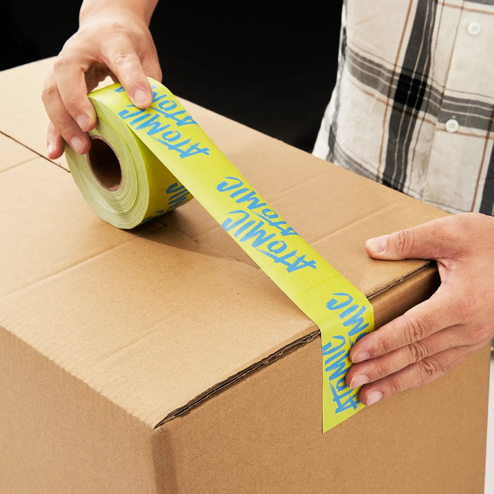 Custom Water-Activated Packaging Tape