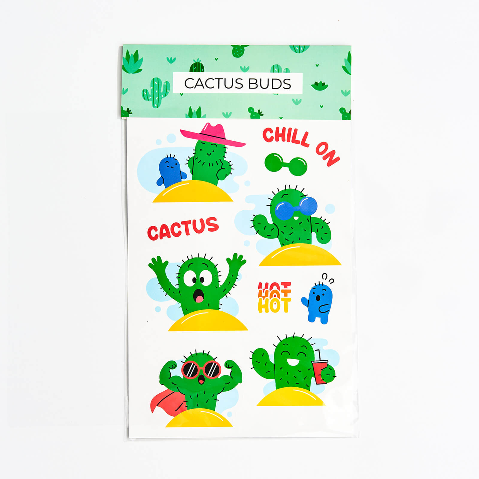 Packaged Sticker Sheets