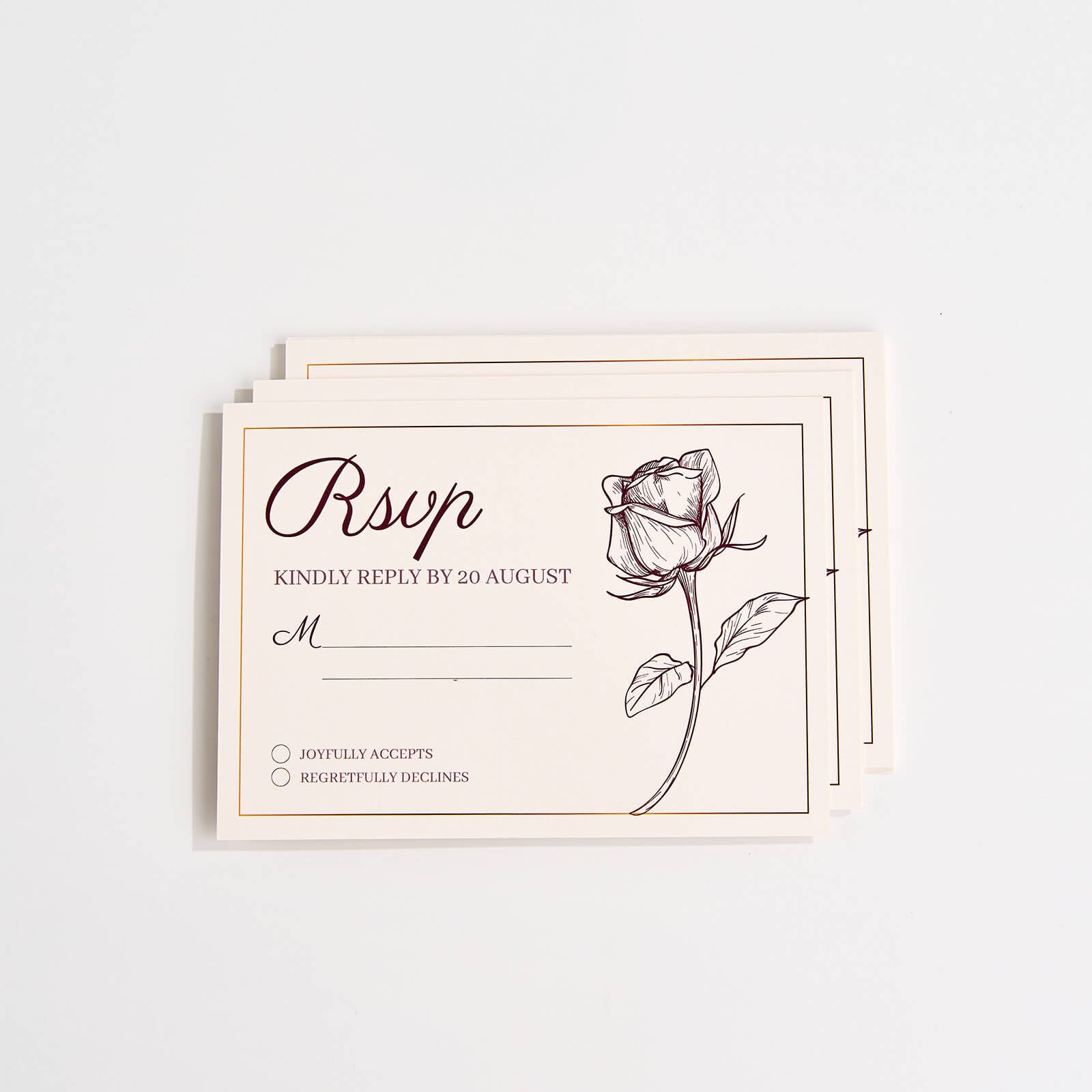 Wedding RSVP Cards