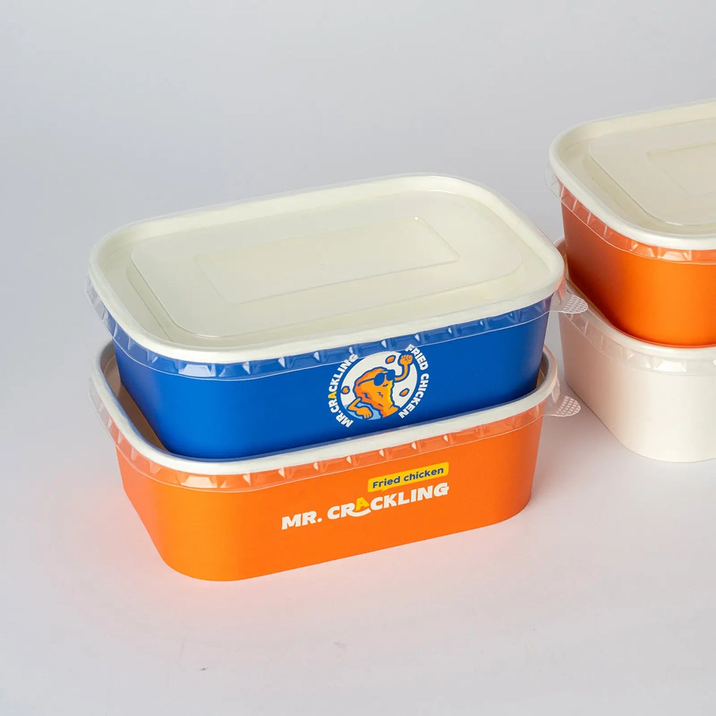Clear lids for Take-Out Containers & Food Containers-SPU RacetopPrint