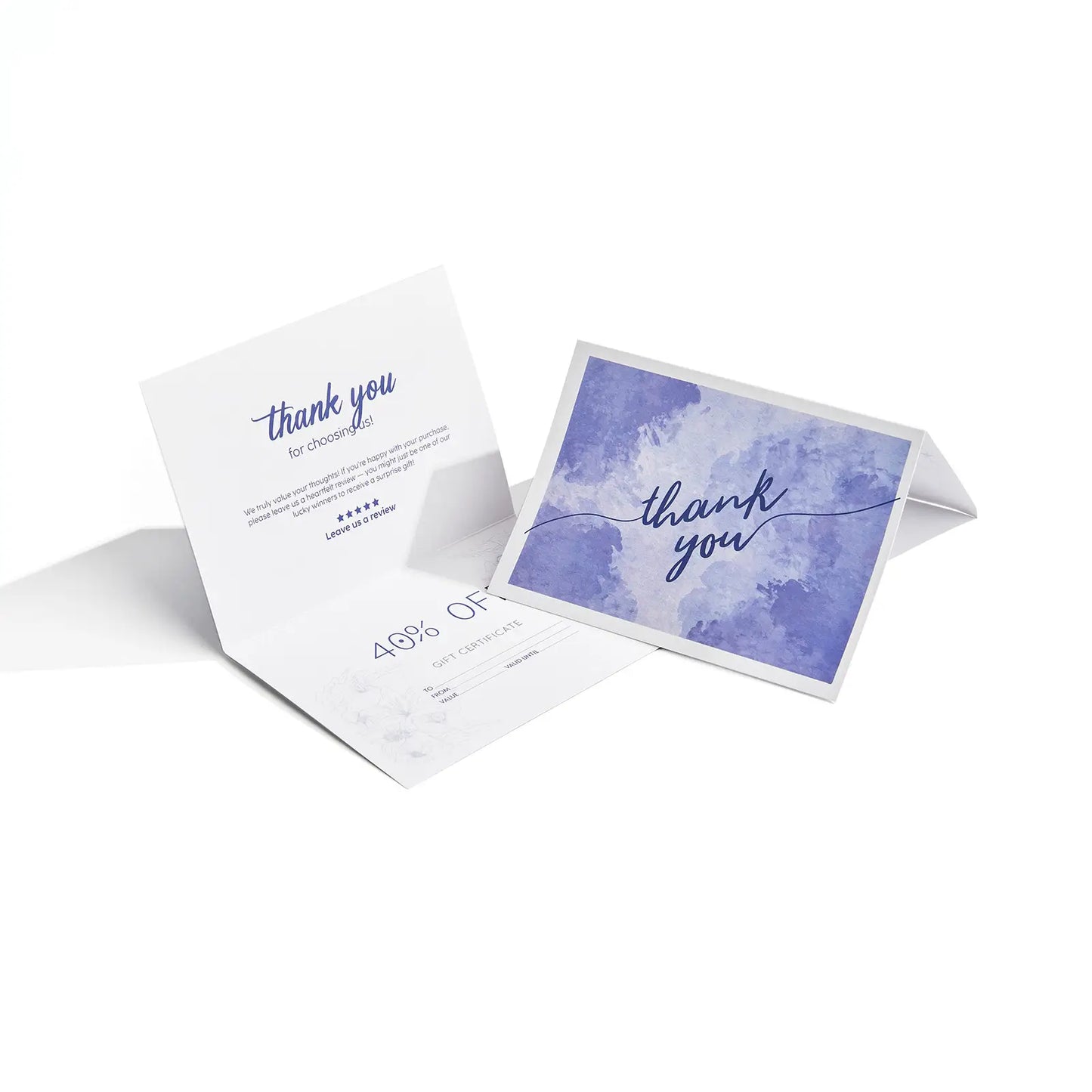 Custom Thank You Card