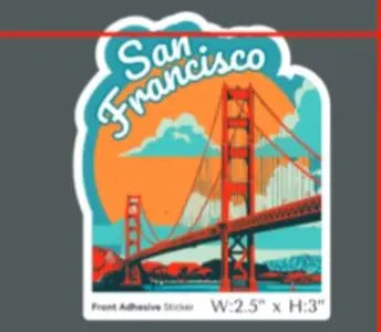 Front Adhesive Stickers tempVendor