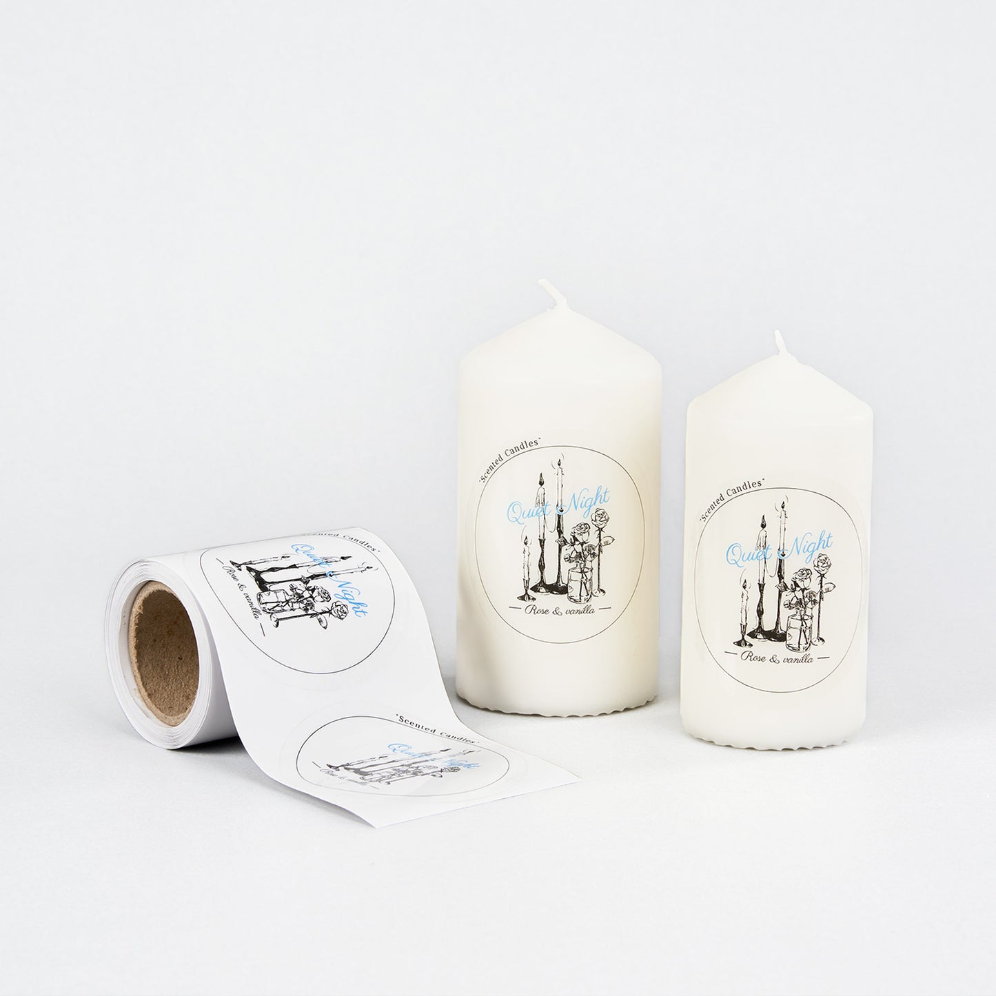 Clear Roll Labels