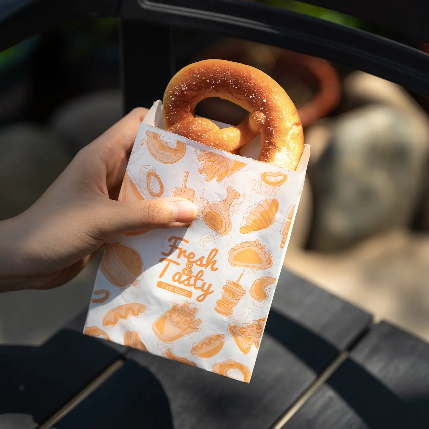 Custom Economic Bakery Bags