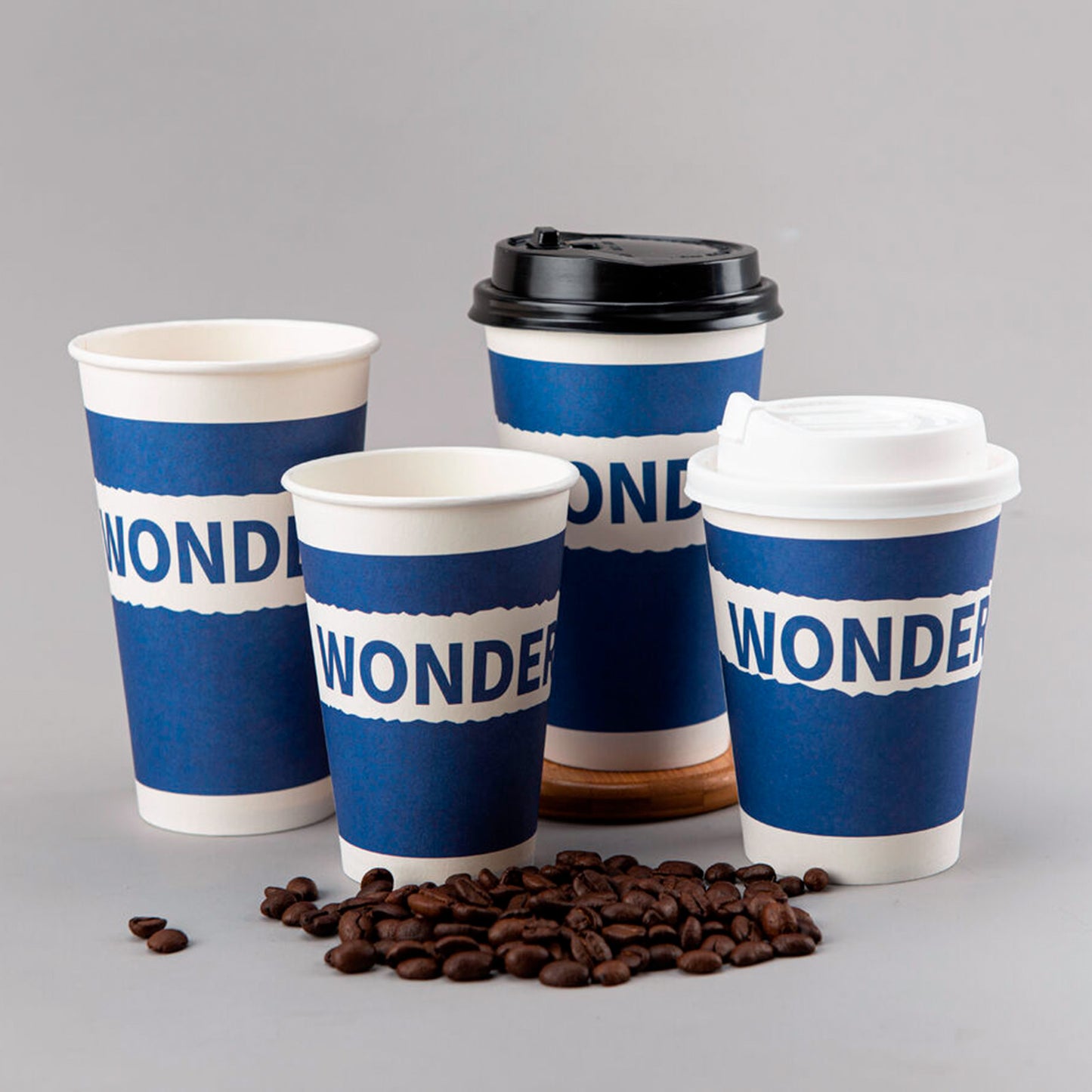 Disposable lids for Paper Cups - 8/12/16 oz