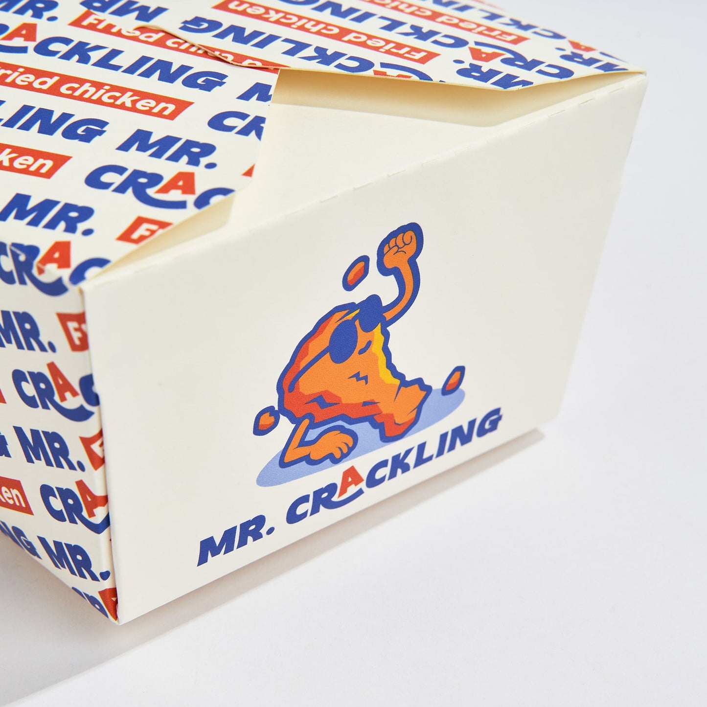 Custom Folded White Take Out Boxes