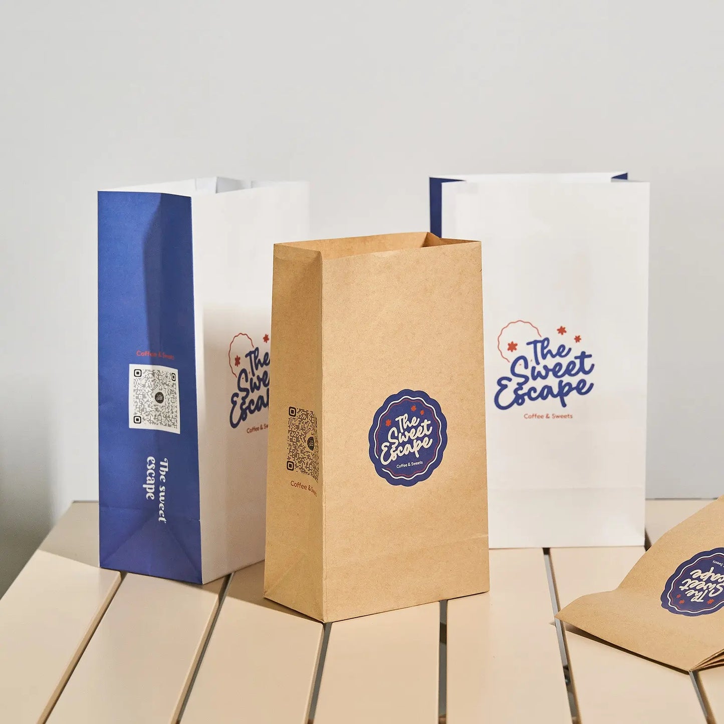 Custom Paper Lunch Bags RacetopPrint