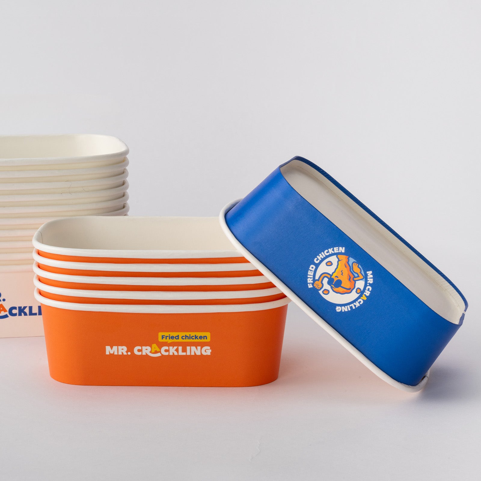 Custom White Take-Out Containers & Food Containers