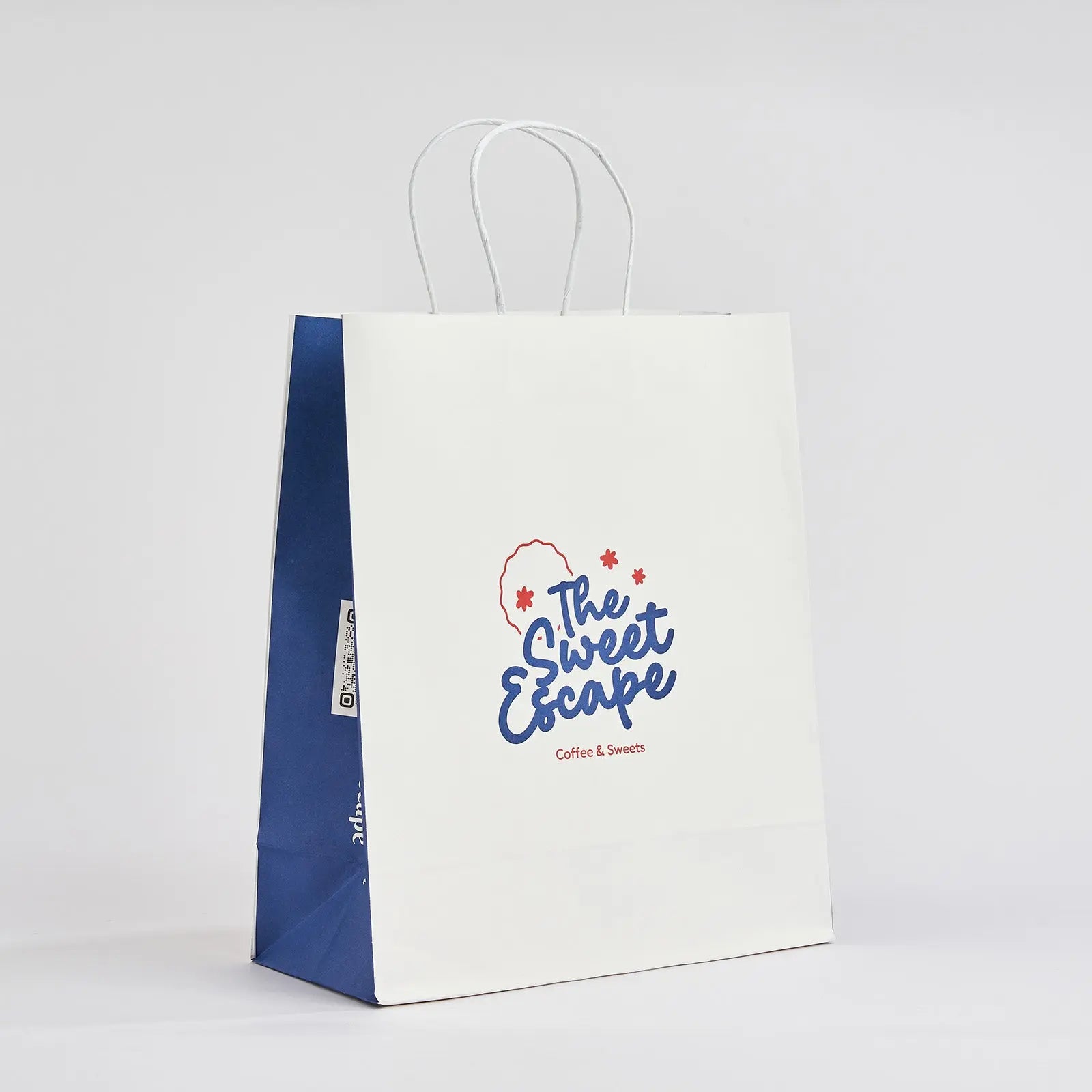 Custom 4-Side Printing Shopping Bags