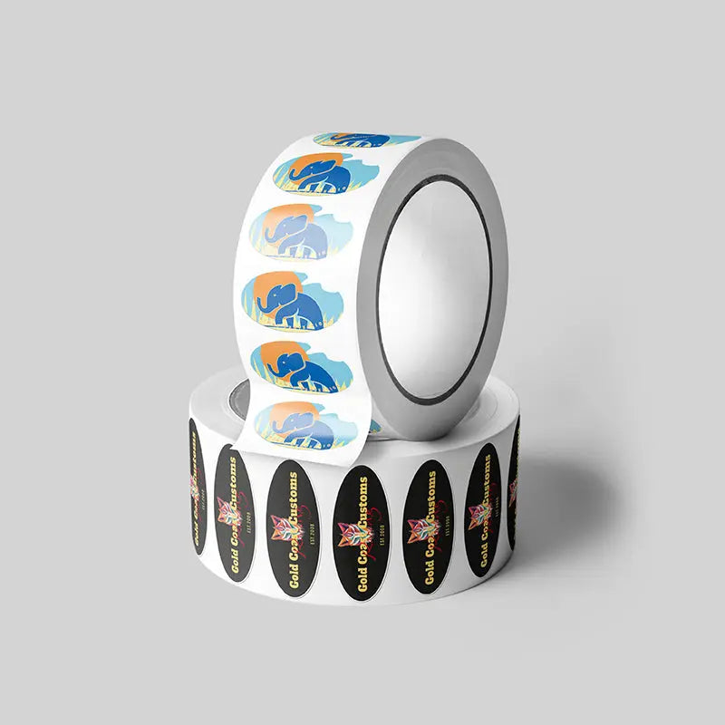 Oval Labels - RACETOP