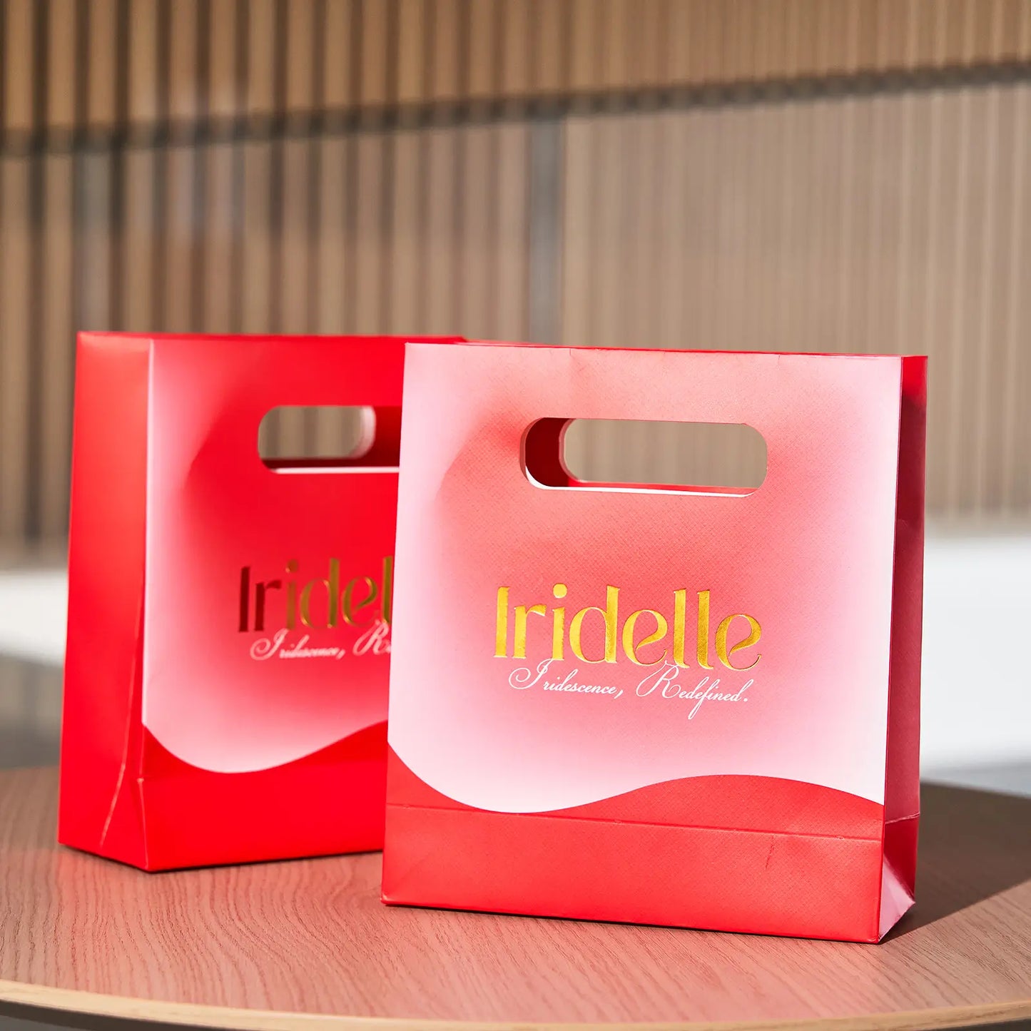 Custom Die Cut Handle Gift Bags