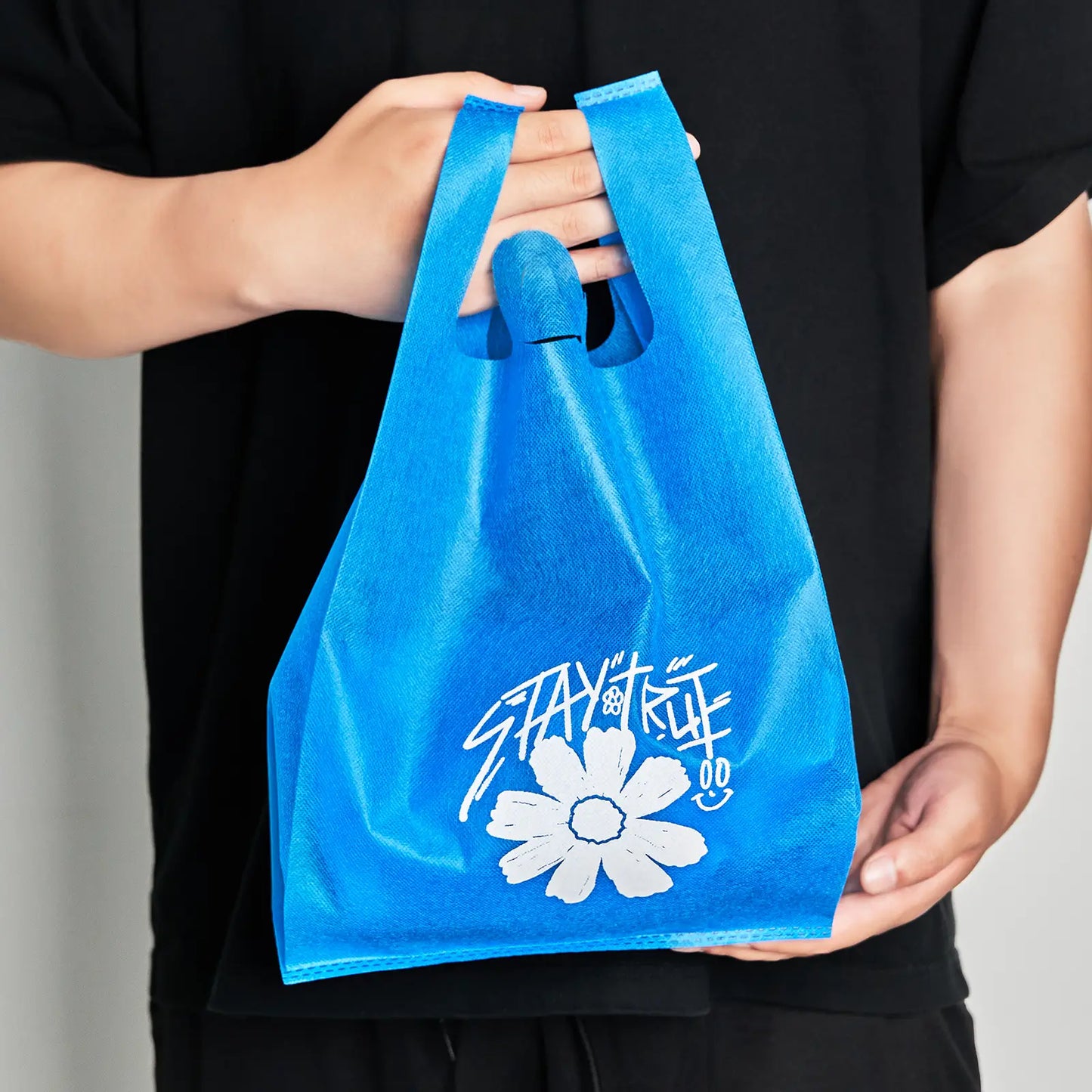 Custom Reusable T-Shirt Style Tote Bags