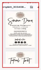 Rectangle Labels tempVendor