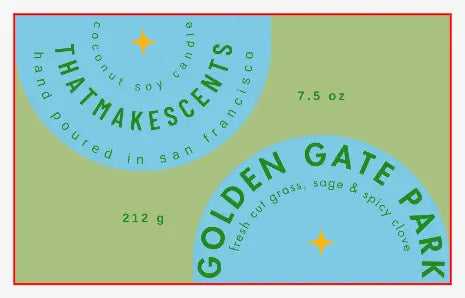 Candle Labels tempVendor