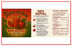 Bottle Labels tempVendor