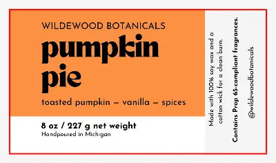 Candle Labels tempVendor