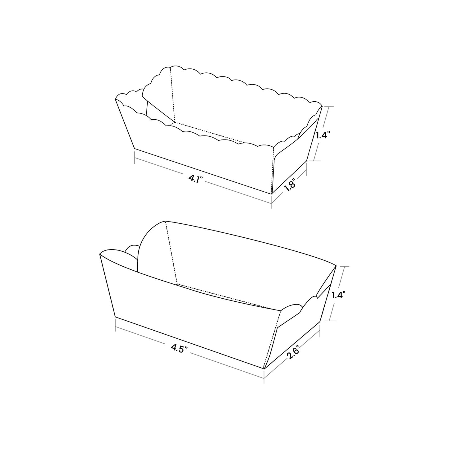 Custom Paper Food Trays