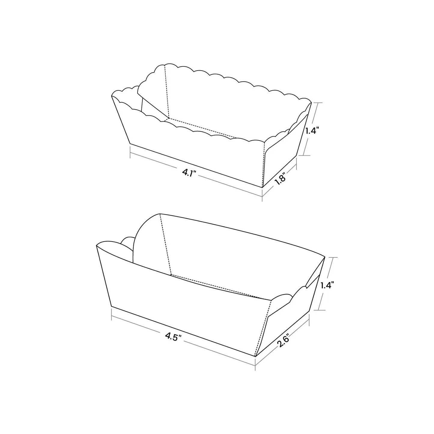 4.1" x 1.8" x 1.4" / 200,4.1" x 1.8" x 1.4" / 300,4.1" x 1.8" x 1.4" / 500,4.1" x 1.8" x 1.4" / 1000,4.1" x 1.8" x 1.4" / 2000,4.1" x 1.8" x 1.4" / 3000,4.1" x 1.8" x 1.4" / 5000,4.1" x 1.8" x 1.4" / 10000,4.5" x 2.6" x 1.4" / 200,4.5" x 2.6" x 1.4" / 300,4.5" x 2.6" x 1.4" / 500,4.5" x 2.6" x 1.4" / 1000,4.5" x 2.6" x 1.4" / 2000,4.5" x 2.6" x 1.4" / 3000,4.5" x 2.6" x 1.4" / 5000,4.5" x 2.6" x 1.4" / 10000