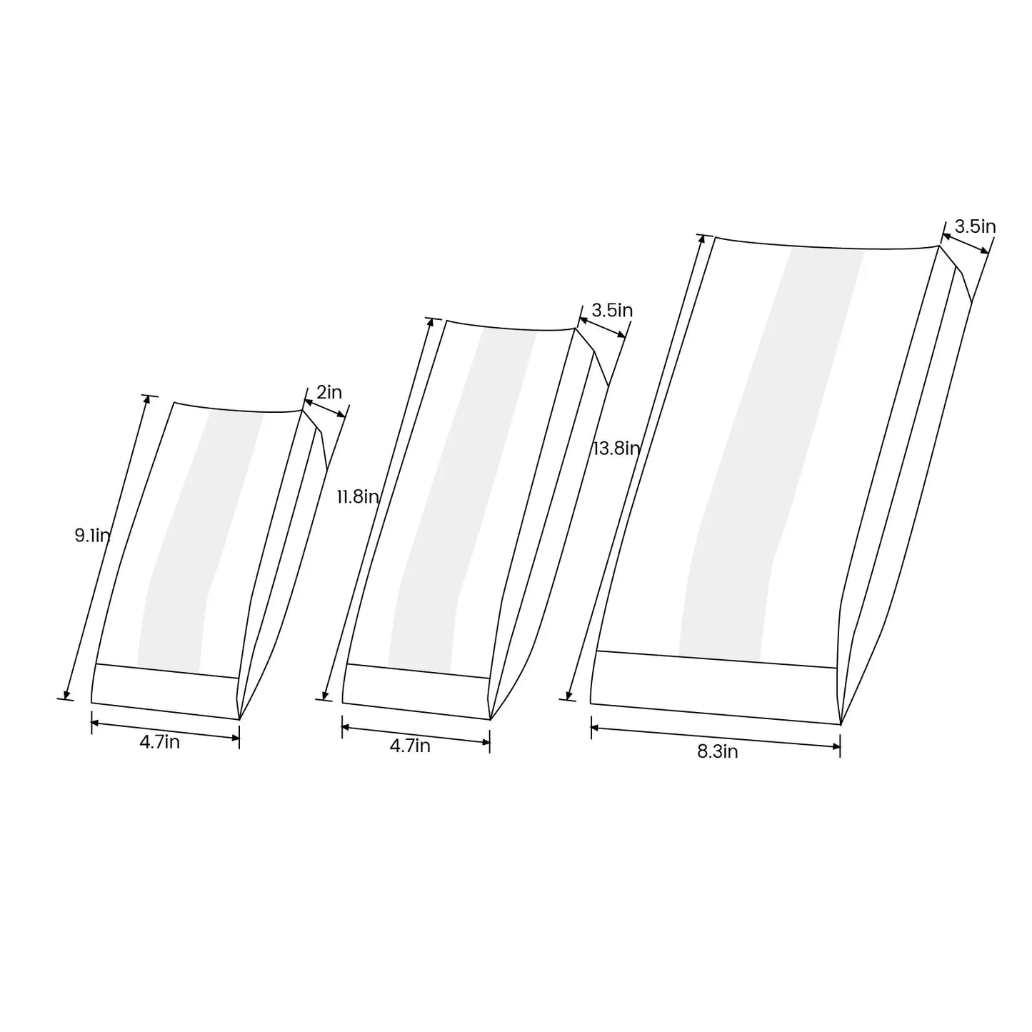 Bread Bag with Window-SPU RacetopPrint
