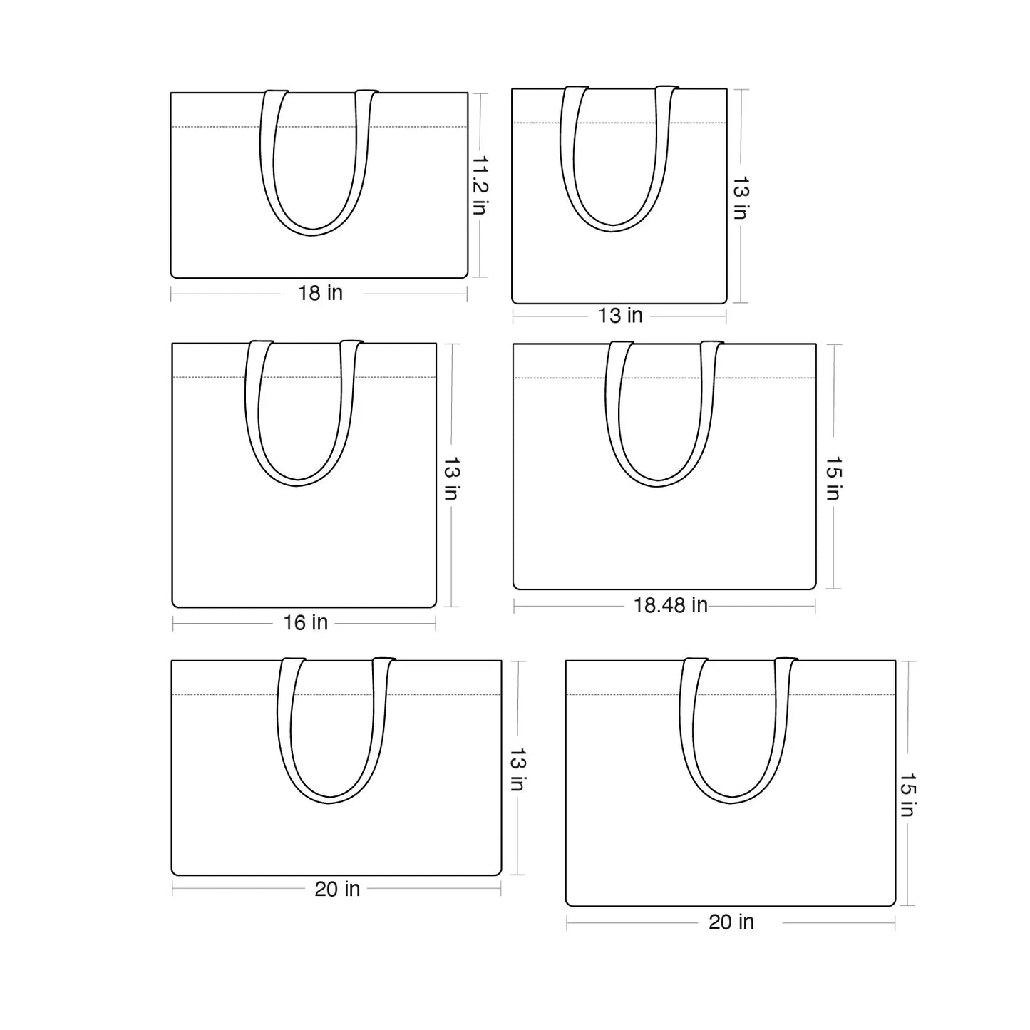 Custom Tote Bags-SPU RacetopPrint