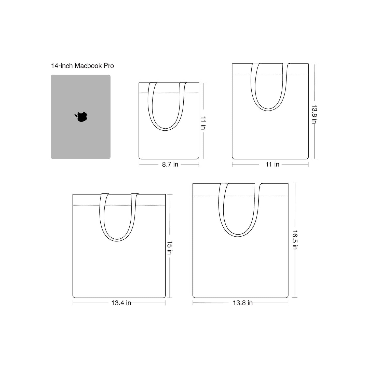 Custom Colored Canvas Tote Bags