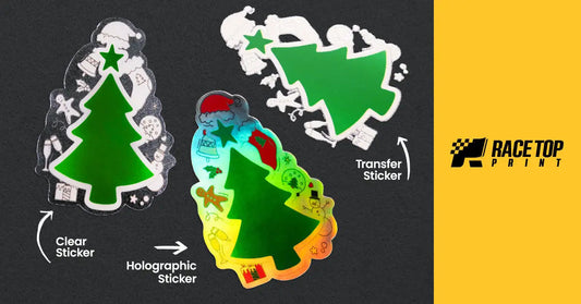 Easily achieve branding with stickers of different materials