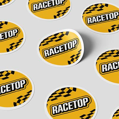 Custom Car Decals and Stickers- Durable & Weatherproof | Racetop Print ...