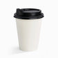 12 oz Blank Recyclable Paper Cups with Lids